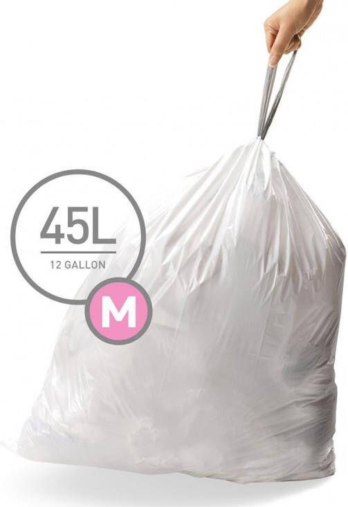 Simplehuman Code M Afvalzakken 45 Liter 20 zakken