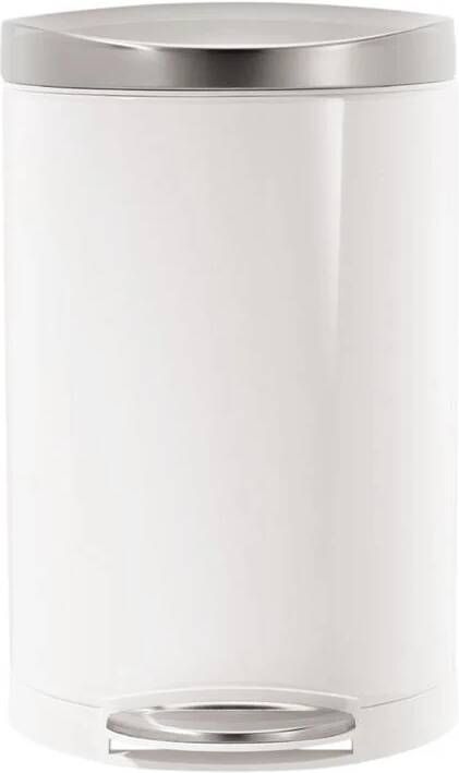 Simplehuman Semi-Round Pedaalemmer 10 Liter