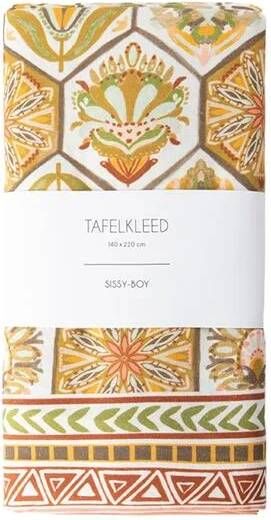 Sissy-Boy Multicolour tafelkleed met bloemenprint (140x220 cm)