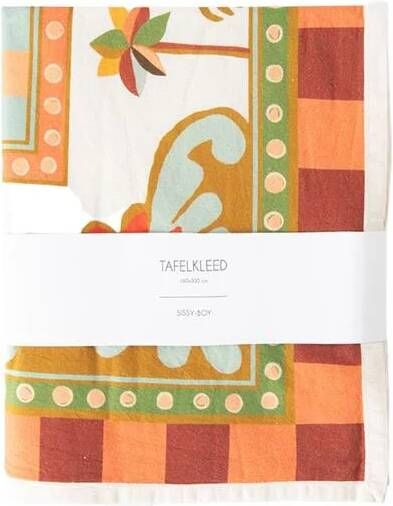 Sissy-Boy Multicolour tafelkleed met print (160x300cm)