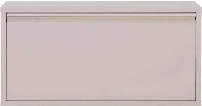 Spinder Design Billy 1 Schoenenkast met 1 vak 75x12 5x37 5 cm Zijdeachtige Taupe - Foto 3