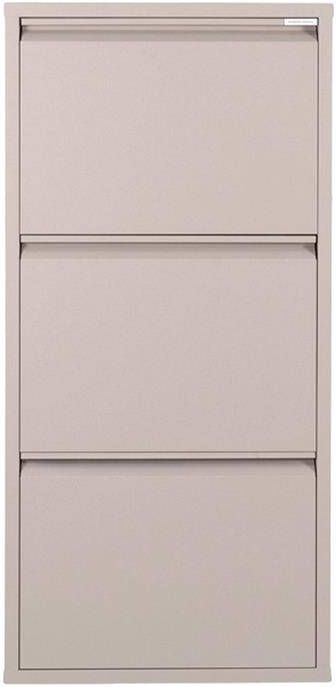 Spinder Design Billy 3 Schoenenkast Silky Taupe