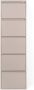 Spinder Design BILLY 5 Schoenenkast Silky Taupe - Thumbnail 2