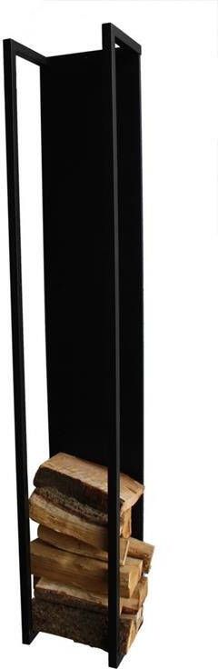 Spinder Design CUBIC FIRE Houtopslag Zwart - Foto 3