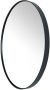 Spinder Design Donna Oval Spiegel 60x80 cm Zwart - Thumbnail 2