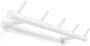 Spinder Design Odin 02 Wandkapstok met 5 haken 55x13x8 cm Wit - Thumbnail 2