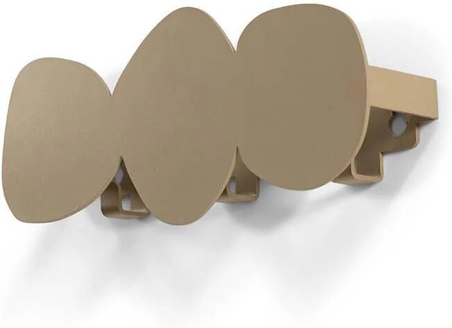 Spinder Design Spinder x Eva van de Ven TUMULO Small Wandkapstok Champagne