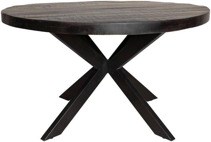 Starfurn Eetkamertafel Denver Black | Rond | 140 cm