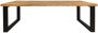 Merkloos Sans marque Eetkamertafel Denver | Rechthoek U-poot | 220 cm - Thumbnail 2
