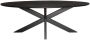 Eetkamertafel Mangohout Eettafel Daan Eetkamertafel ovaal 210 cm - Thumbnail 2
