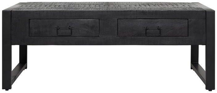 Starfurn Salontafel Boaz Black met 2 lades | 120 cm-STF-806