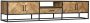 Starfurn Tv meubel Arlington Visgraat Mangohout Staal 240 cm - Thumbnail 2