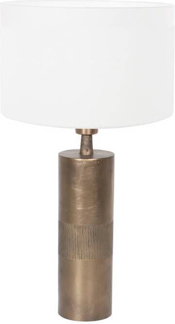 Steinhauer Bassiste tafellamp ø 30 cm -- brons en wit
