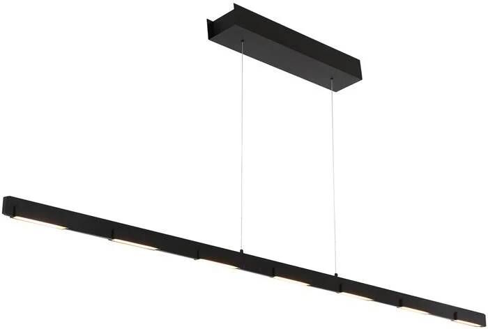 Steinhauer hanglamp Bloc zwart glas metaal design lamp LED 3297ZW