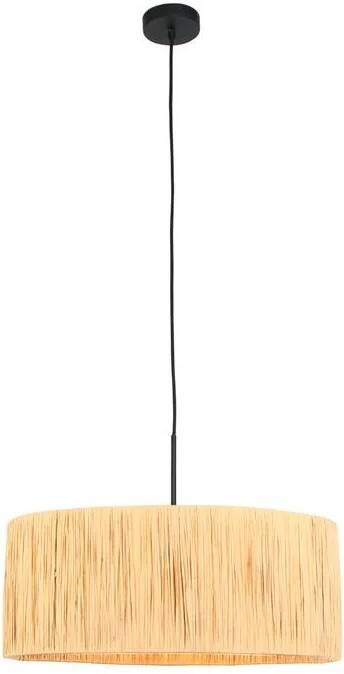 Steinhauer hanglamp Sparkled light naturel gras 50 cm E27 fitting 3754ZW