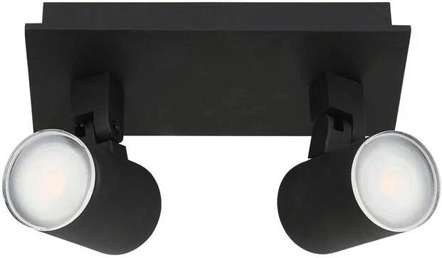 Steinhauer Points noirs badkamer spot 2L zwart