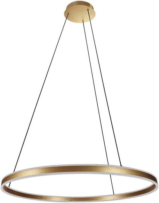 Steinhauer hanglamp Ringlux goud metaal 80 cm ingebouwde LED-module 3675GO