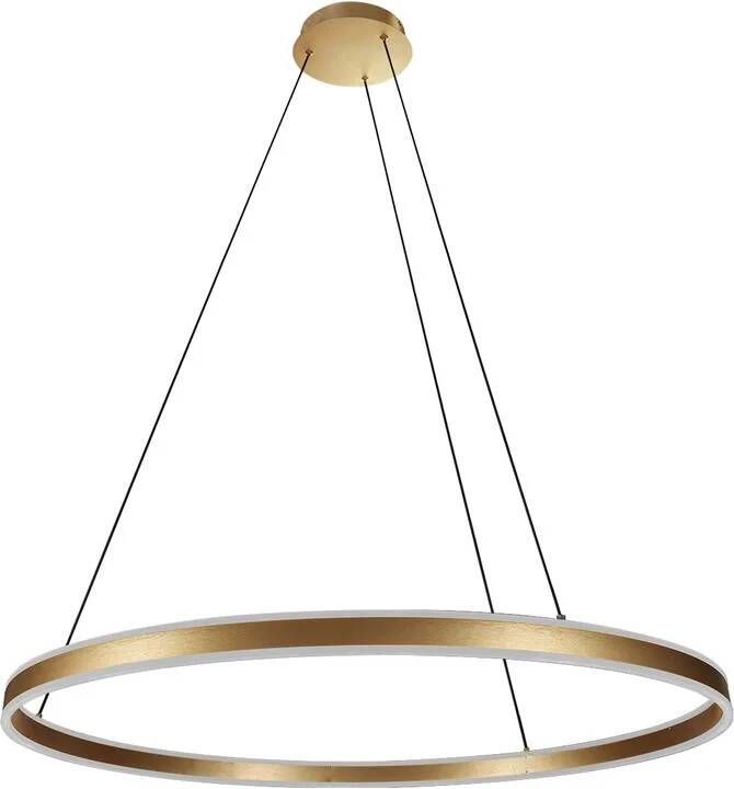 Steinhauer Ringlux hanglamp ø 100 cm In hoogte verstelbaar Ingebouwd (LED) goud