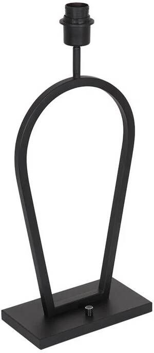 Steinhauer Stang tafellamp E27 (grote fitting) zwart