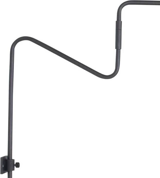 Steinhauer wandlamp Linstrøm zwart metaal 3833ZW