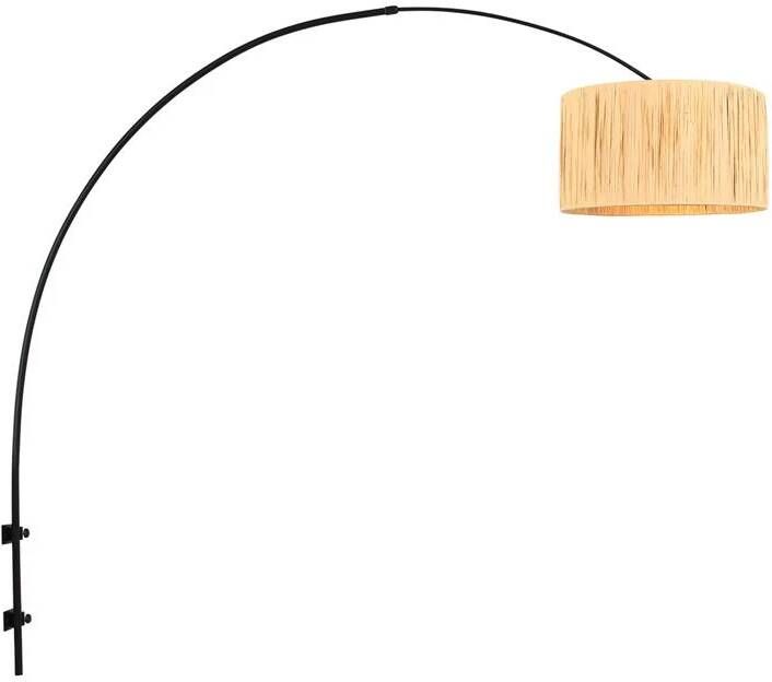 Steinhauer wandlamp Sparkled Light zwart gras staal E27 3696ZW