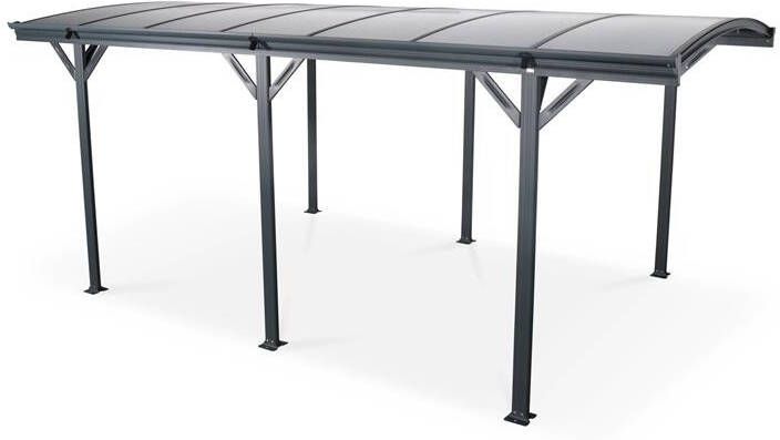 Sweeek Carport antraciet aluminium 5x3m