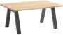 4-Seasons Outdoor Ambassador hoge salontafel antraciet teak tafelblad 120 x 70 x 55 cm - Thumbnail 2