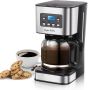 Taylor Swoden Koffiezetapparaat Filterkoffie Koffiemachine 1.5L 12 Koppen met Glazen Kan-Digitaal Display Timer- Zwart RVS Darcy 30QUK - Thumbnail 2