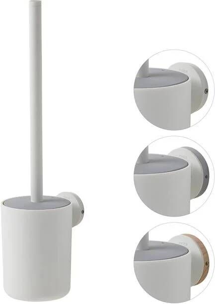 Tiger Urban toiletborstel met houder wit