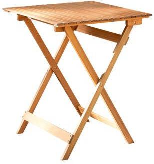 Tikamoon Acaciahouten buitentafel 60 Bistro