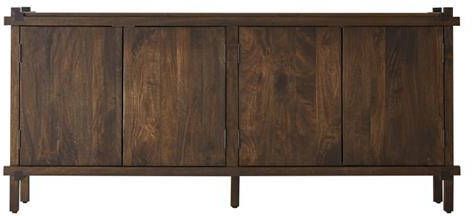 Tikamoon Arko Buffetkast van massief mangohout 190 cm