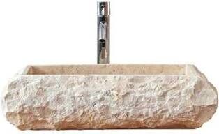 Tikamoon Scrula Slim Marmeren wastafel cream