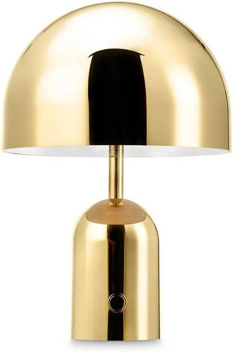 Tom Dixon Bell tafellamp LED oplaadbaar goud