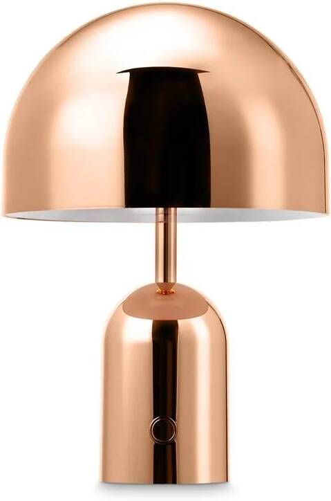 Tom Dixon Bell tafellamp LED oplaadbaar koper