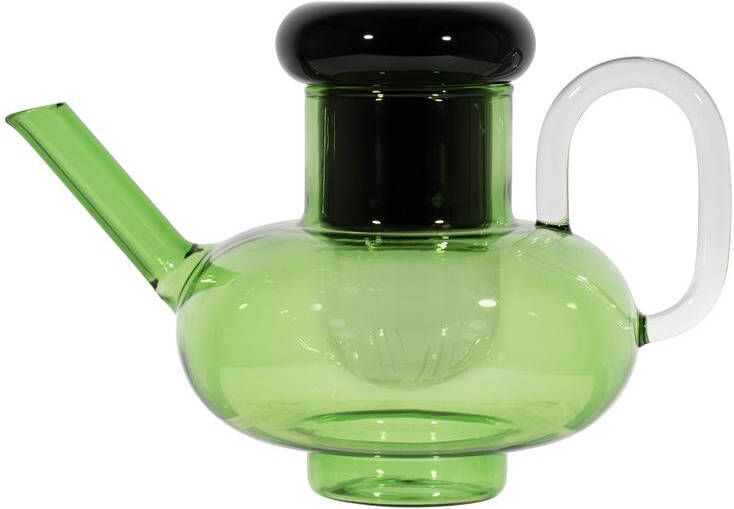 Tom Dixon Bump theepot zwart|groen