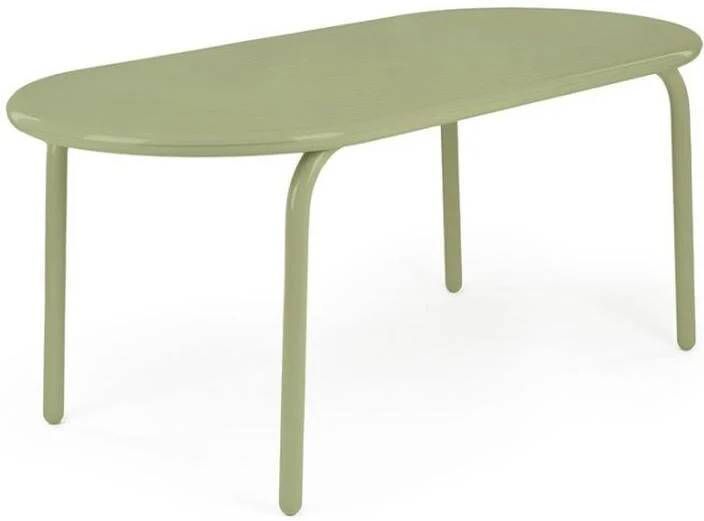 Tom Dixon Groove Obround tuintafel 186x86 Moss