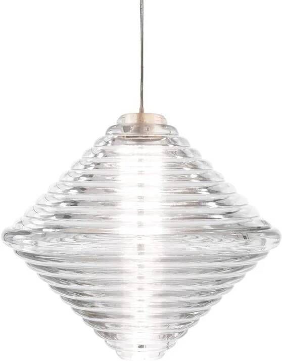 Tom Dixon Press Cone hanglamp LED Ø34 transparant