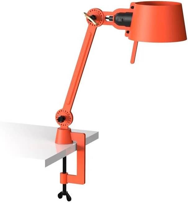 Tonone Bolt 1 Arm klemlamp small Striking Orange