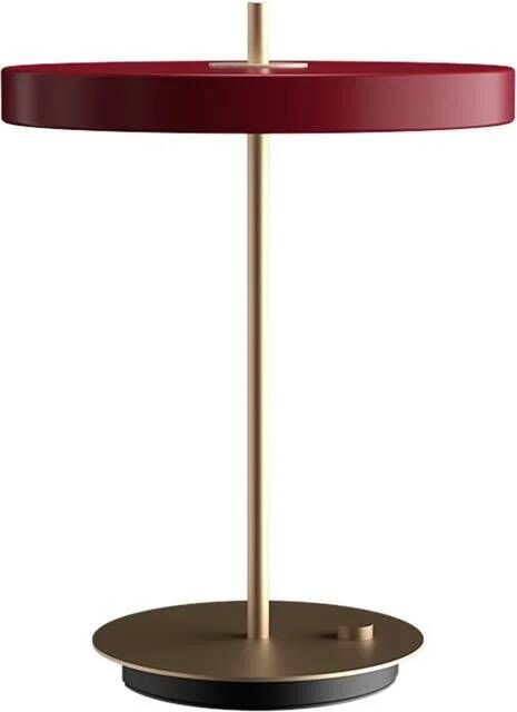 Umage Asteria table ruby red Ø 31 x 41 5 cm