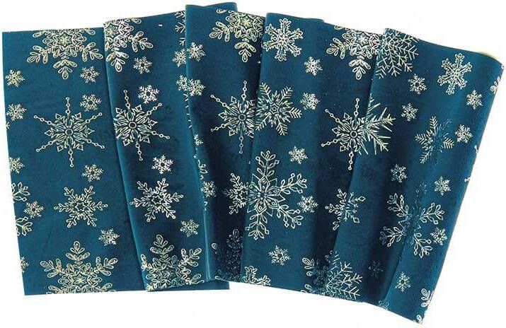Unique Living Decofabric Ice Crystal 28x300cm Ice Crystal