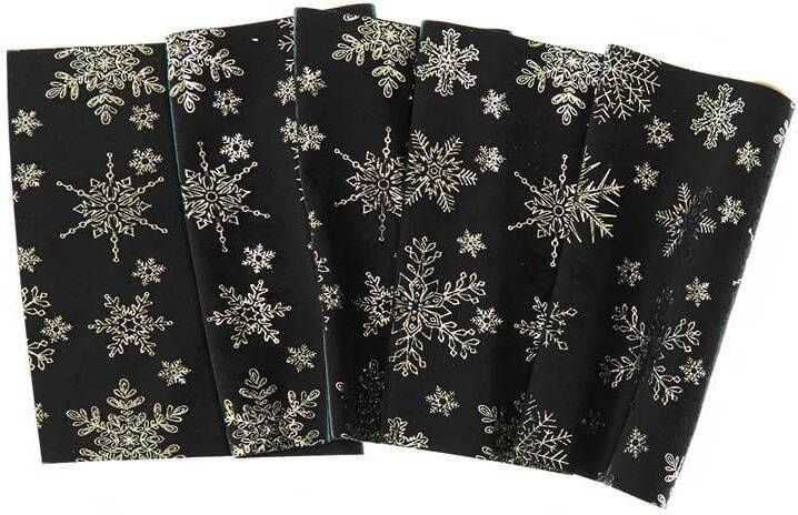 Unique Living Decofabric Ice Crystal 28x300cm Ice Crystal