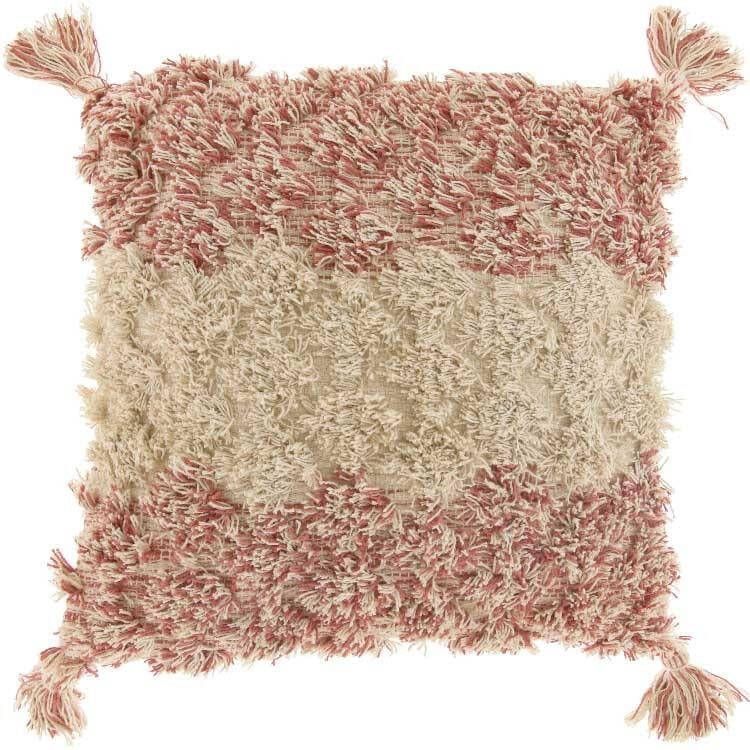 Unique Living Kussen Beira 45x45cm Rood