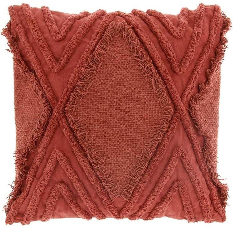 Unique Living Kussen Crato 45x45cm Rood