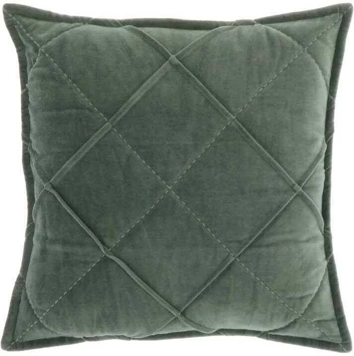 Unique Living Kussen Doutzen 45x45cm Laurel Green