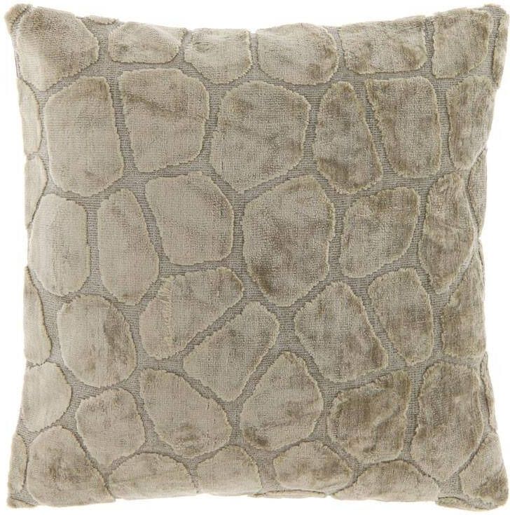 Unique Living Kussen Elina 45x45cm Chateau Grey