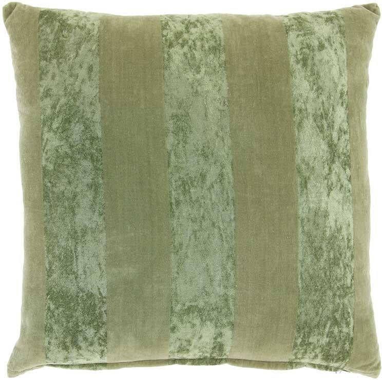 Unique Living Kussen Elly 45x45cm theegroen