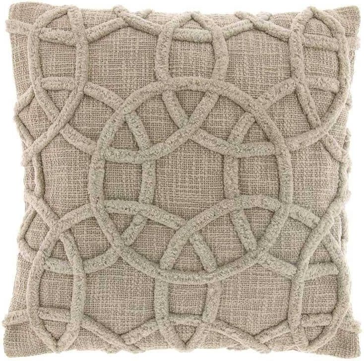 Unique Living Kussen Everon 45x45cm Chateau Grijs