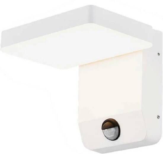 V-TAC Vt-11020s-sq-w Draaibare Led Wandlampen Met Sensor Ip65 Wit 17w 2520 Lumen 3000k