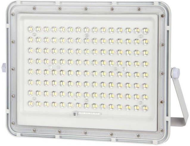 V-TAC Vt-180w-w Witte Schijnwerpers Op Zonne-energie 20w Ip65 1800 Lumen 4000k