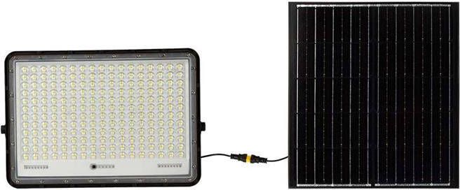 V-TAC Vt-240w Zwarte Solar Schijnwerpers 20w Ip65 2600 Lumen 6400k